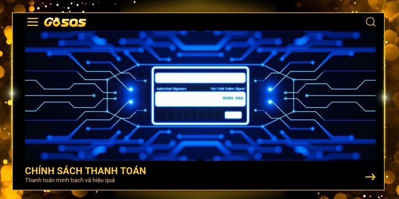 Chính sách thanh toán minh bạch