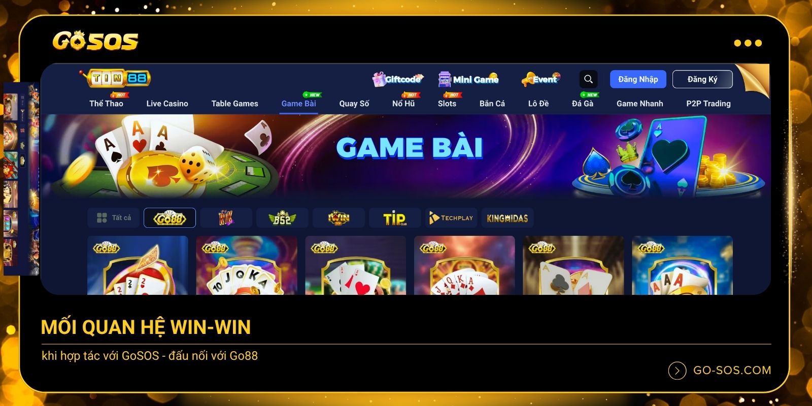 Vì Sao Tin88 Chọn Đấu Nối Với Go88?