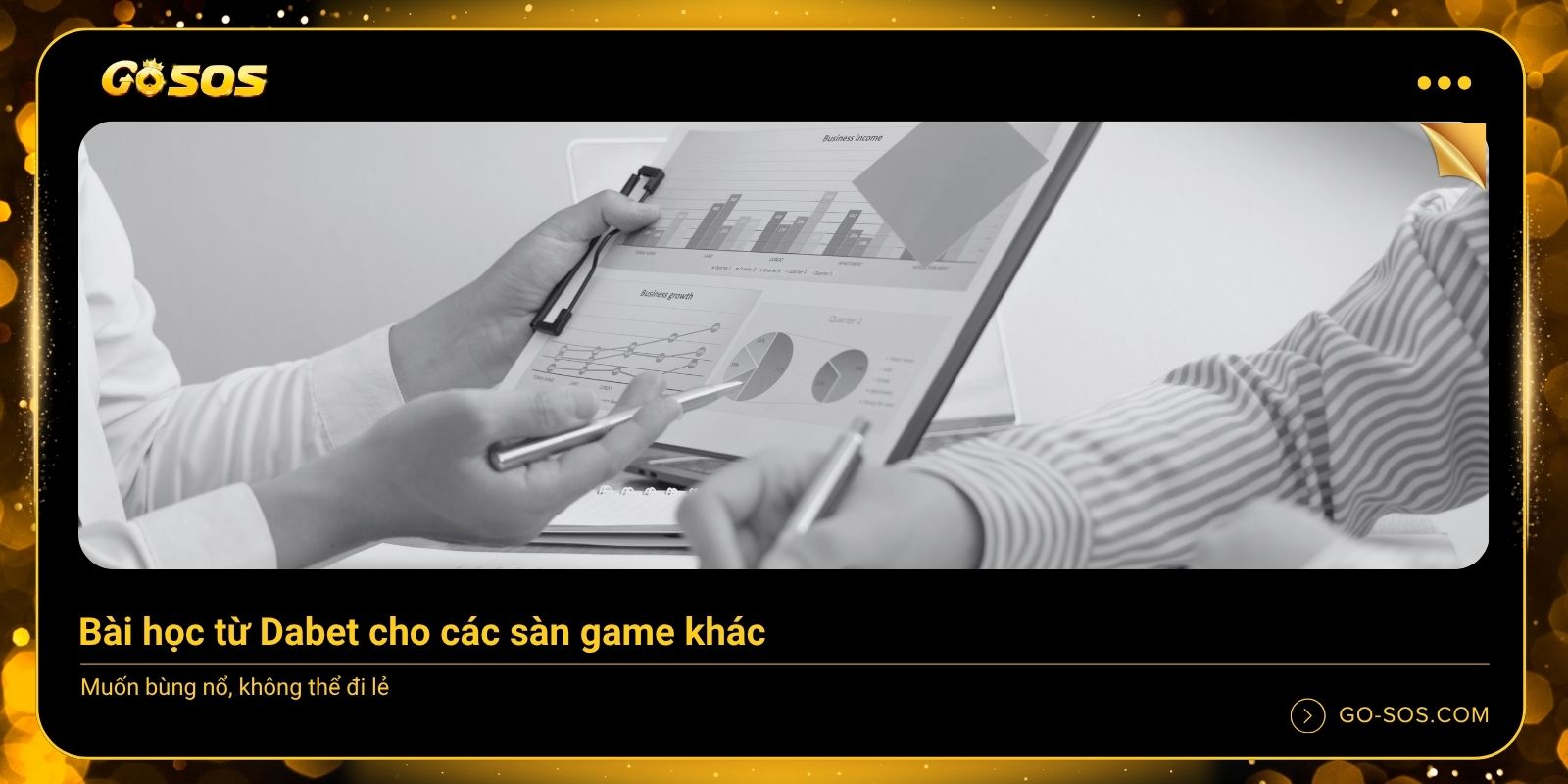 Bài học từ Debet đấu nối với Go88 cho các sàn game khác