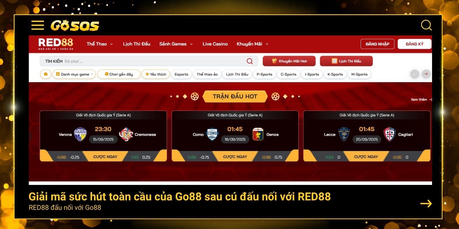 Giải mã sức hút toàn cầu của Go88 sau cú đấu nối